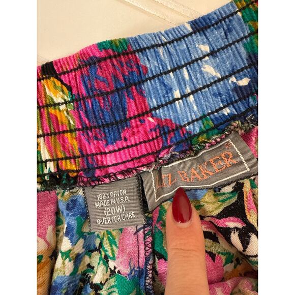 NWT Levi’s & Liz Baker Floral A-Line Skirt & Swing Cami Tank Bundle Size XXL - Picture 7 of 7